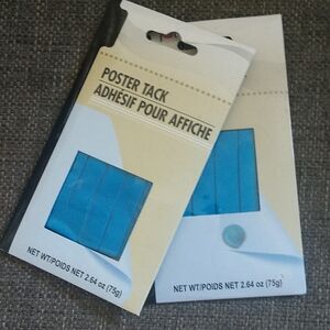 Blue Poster Tack